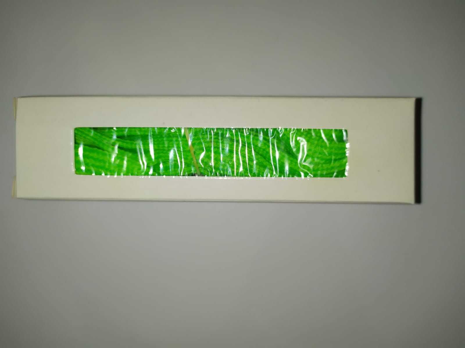 Cordón deportivo - verde fluor