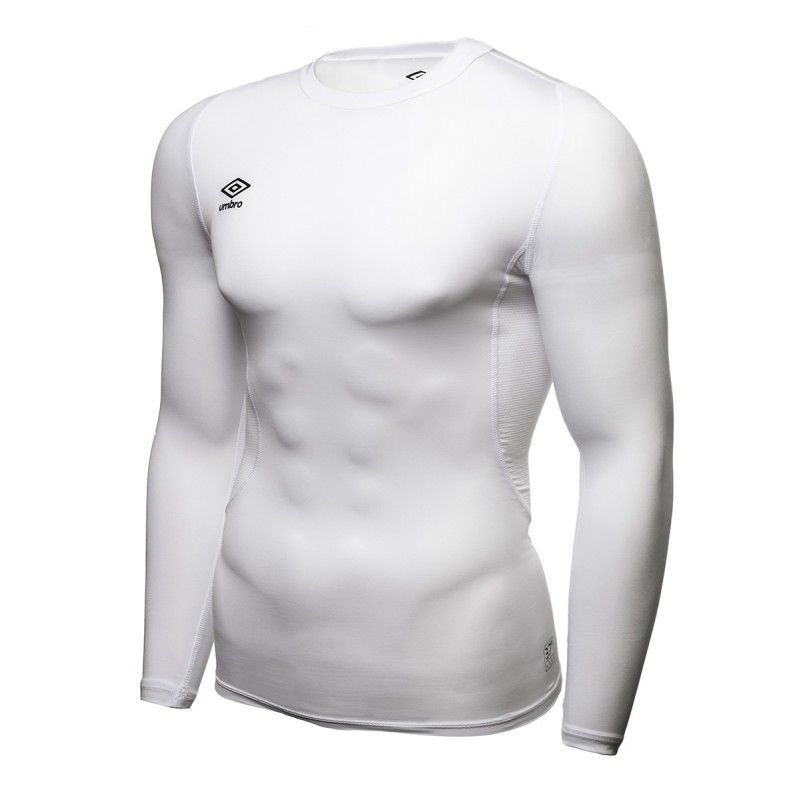 Camiseta térmica Core manga larga de Umbro - blanco