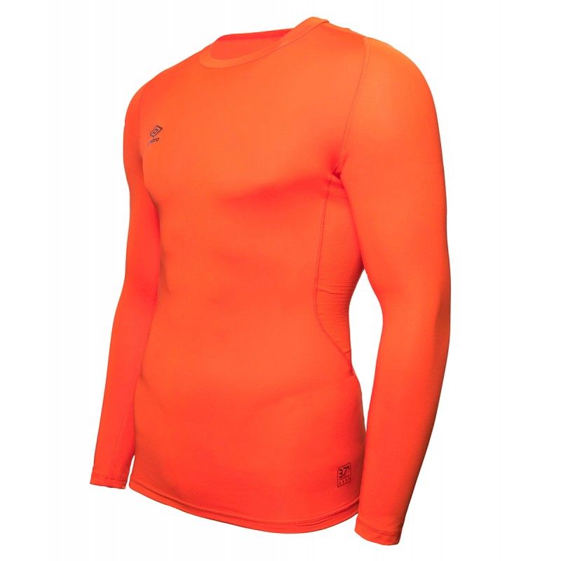 Camiseta térmica Core manga larga de Umbro - naranja