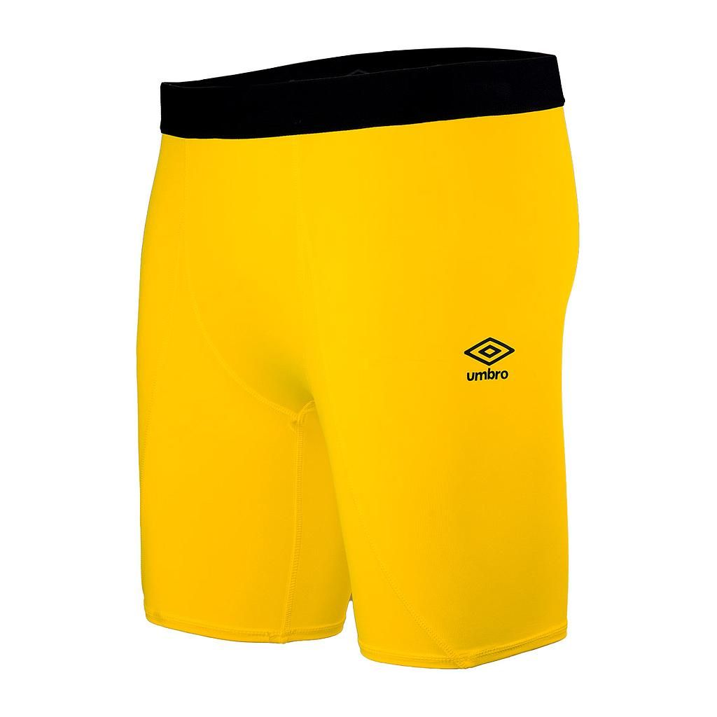 Shorts térmico Core power de Umbro - amarillo