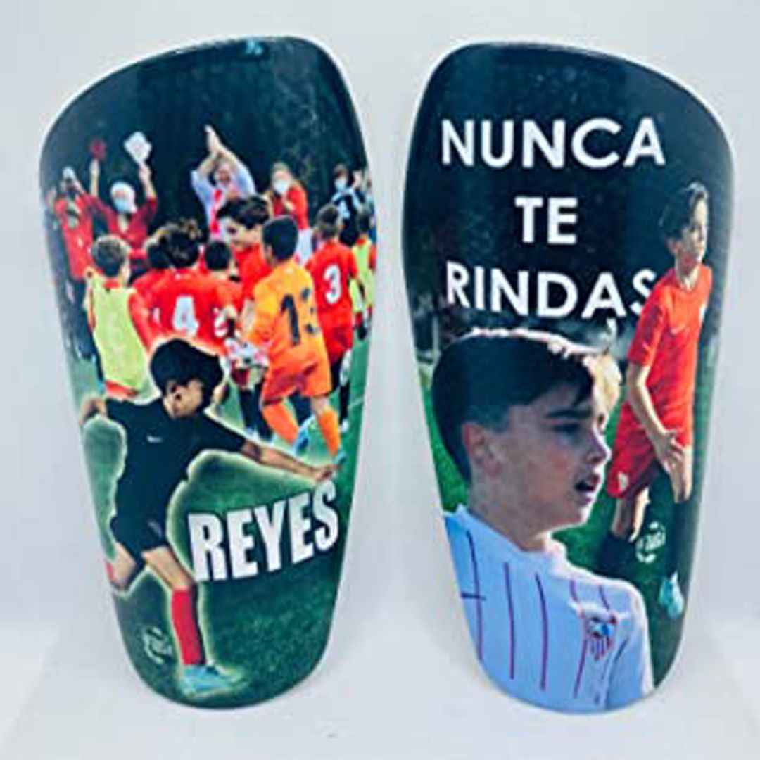 ESPINILLERA PERSONALIZADA - aconsejada para jugador@s aficionados y niños