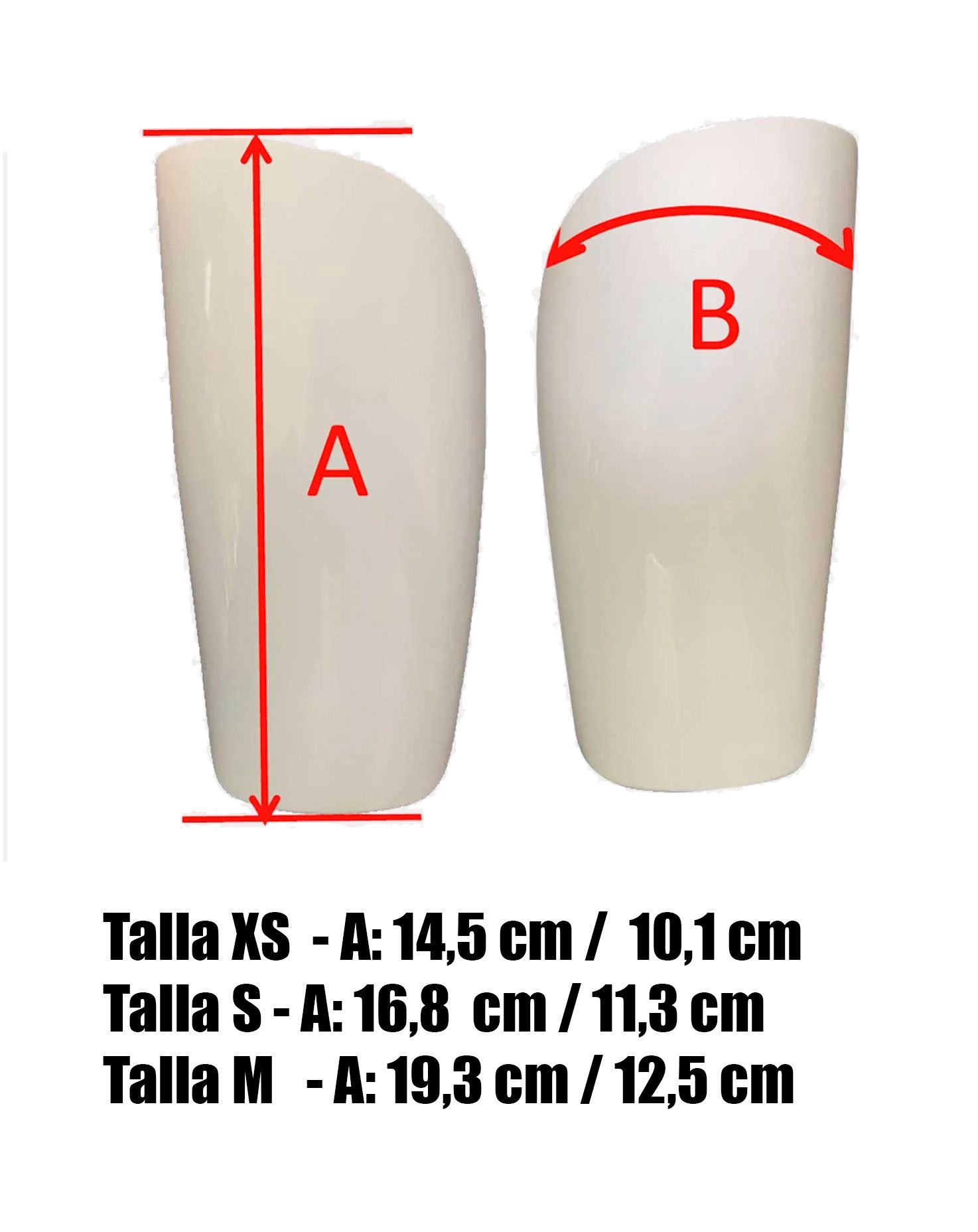 ESPINILLERA PERSONALIZADA - aconsejada para jugador@s aficionados y niños